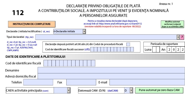 Cheltuielile de transport. Se declara in Declaratia 112 ca venituri neimpozabile?